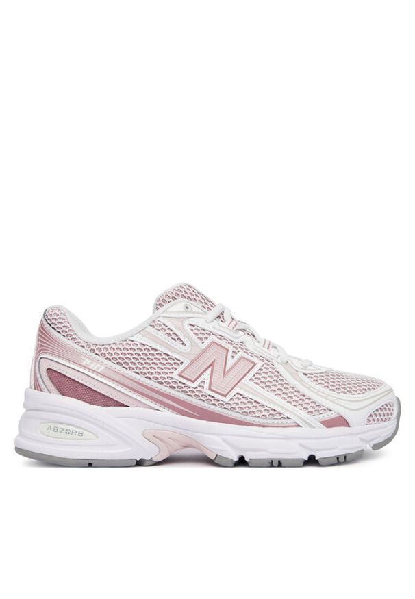 New Balance Sneakersy U74078Z Różowy. Kolor: różowy. Materiał: materiał