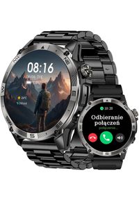 Smartwatch Gravity SMARTWATCH męski GRAVITY ROZMOWY GPS KOMPAS BAROMETR. Rodzaj zegarka: smartwatch #1