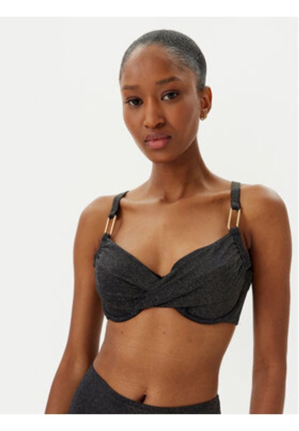 Dorina Góra od bikini Kyra FXBK0052MI096 Czarny. Kolor: czarny. Materiał: syntetyk