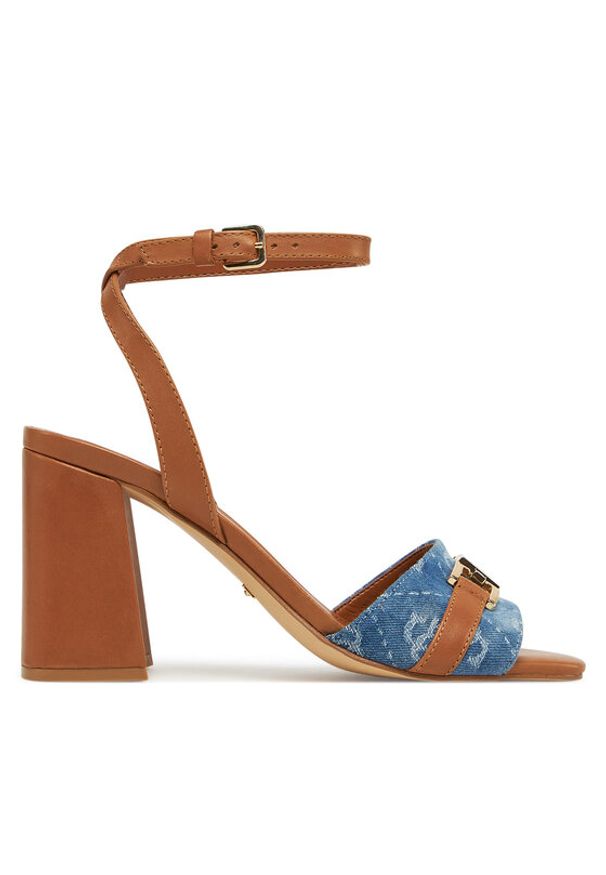Guess Sandały FLJGR2 FAL03 Niebieski. Kolor: niebieski. Materiał: materiał