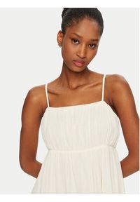 Seafolly Sukienka letnia Beachedit 55416-DR Écru Regular Fit. Materiał: len. Sezon: lato #5