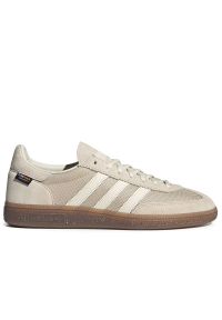 Adidas - Buty unisex adidas Originals Handball Spezial KK1147 - beżowe. Zapięcie: sznurówki. Kolor: beżowy. Materiał: materiał, guma. Szerokość cholewki: normalna. Sport: piłka ręczna #1