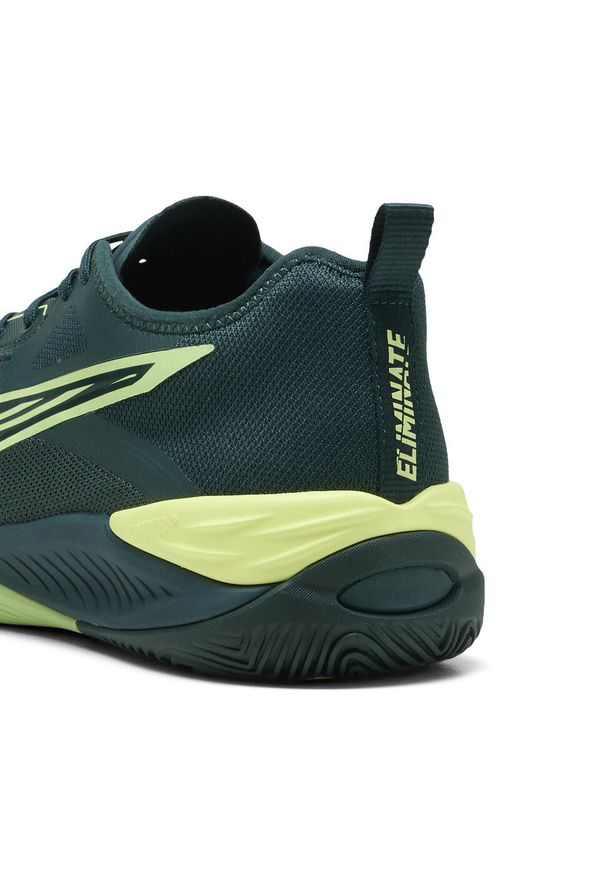 Puma - Buty do piłki ręcznej unisex Eliminate NITRO™ 4 PUMA. Kolor: wielokolorowy, żółty, zielony. Sport: piłka ręczna