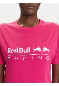Pepe Jeans T-Shirt Red Bull Racing RL500004 Różowy Regular Fit. Kolor: różowy. Materiał: bawełna #4
