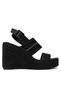 Replay Espadryle GWP4G.000.C0025T Czarny. Kolor: czarny