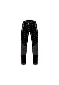 Spodnie damskie turystyczne CMP 39T0056. Kolor: różowy, wielokolorowy, czarny. Sezon: lato. Sport: turystyka piesza #1