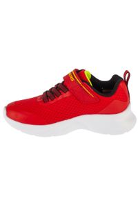 skechers - Buty sportowe Sneakersy chłopięce, Dynamatic - Swift Tread. Kolor: czerwony. Model: Skechers Sport. Sport: turystyka piesza
