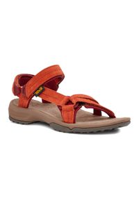 Sandały turystyczne damskie Teva Terra Fi Lite Suede. Kolor: pomarańczowy