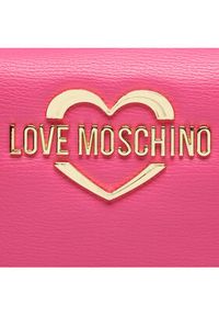 Love Moschino - LOVE MOSCHINO Torebka JC4071PP1HLD0615 Różowy. Kolor: różowy. Materiał: skórzane #3