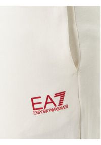 EA7 Emporio Armani Dres 7M001610 AF12451 U0004 Beżowy Regular Fit. Kolor: beżowy. Materiał: bawełna #3