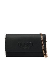 Liu Jo Portfel AA6191 ES029 Czarny. Kolor: czarny. Materiał: skóra #1