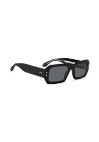 ISABEL MARANT - Isabel Marant okulary przeciwsłoneczne damskie kolor czarny. Kształt: prostokątne. Kolor: czarny #2