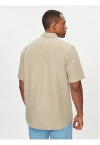 Wrangler Koszula 112352189 Beżowy Regular Fit. Kolor: beżowy. Materiał: bawełna #4