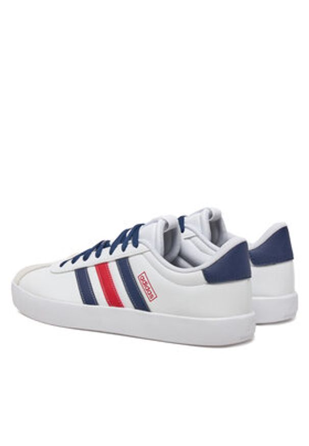 Adidas - adidas Sneakersy VL Court 3.0 IF4465 Biały. Kolor: biały. Materiał: skóra