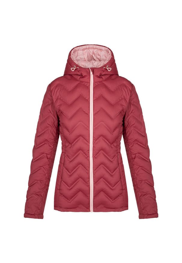 ZONE PERFECT - Kurtka zimowa Itira damska - wodoodporna, ocieplana. Kolor: wielokolorowy, szary, fioletowy. Sezon: zima. Sport: narciarstwo