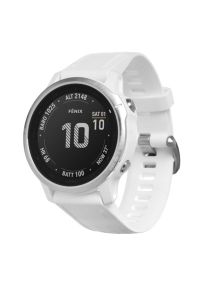 Zegarek sportowy GARMIN Fenix 6S Srebrno-biały. Kolor: srebrny, wielokolorowy, biały. Styl: sportowy #3