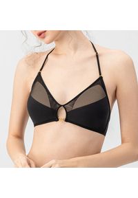 Intica - Biustonosz z miękkimi wkładkami do codziennego użytku Ayumu. Kolor: beżowy. Materiał: materiał #3