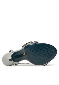 Patrizia Pepe Sandały 8X0076/L083 Srebrny. Kolor: srebrny. Materiał: skóra #4