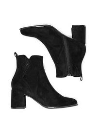 Jenny Fairy Botki WFA3133-1 Czarny. Kolor: czarny. Materiał: materiał #7