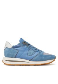 Philippe Model Sneakersy A009555 TKLU W020 Niebieski. Kolor: niebieski. Materiał: materiał