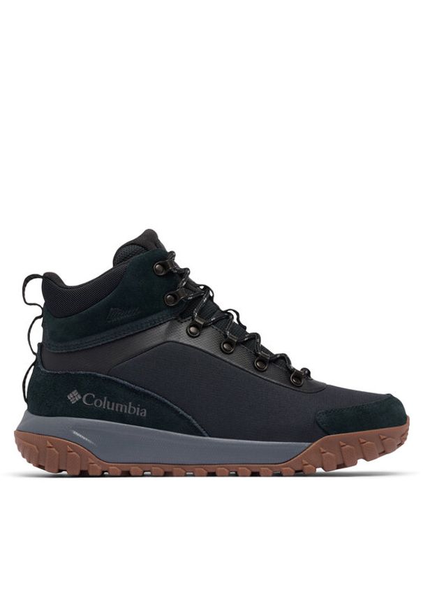 columbia - Columbia Trekkingi Burnsider™ Waterproof 2128821 Czarny. Kolor: czarny. Materiał: skóra. Sport: turystyka piesza