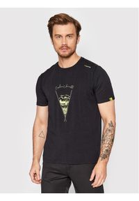 Viking T-Shirt Lako 500/22/6640 Czarny Regular Fit. Kolor: czarny. Materiał: wiskoza #1