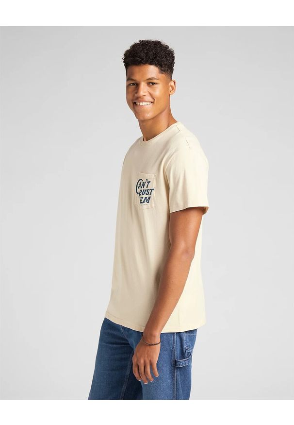Lee - LEE SS CANT BUSTEM TEE BEIGE L60YFETL 112140371
