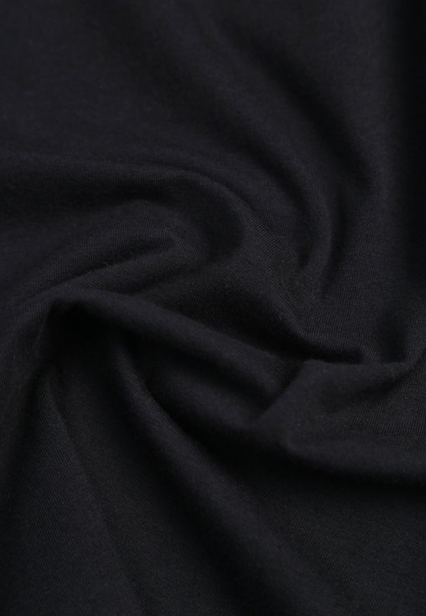 Born2be - Czarny T-shirt z Bawełny w Klasycznym Stylu Venamia. Kolor: czarny. Materiał: bawełna. Styl: klasyczny