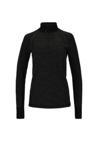 SCHÖFFEL - Bluza termoaktywna damska Whistler Candee Merino. Kolor: szary. Sezon: zima. Sport: narciarstwo