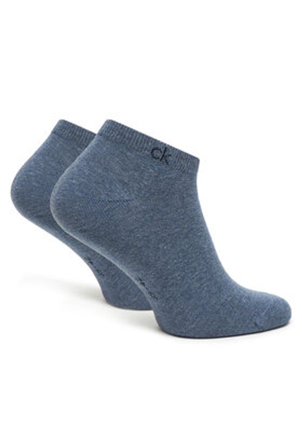 Calvin Klein Skarpety krótkie 701234366 Niebieski. Kolor: niebieski. Materiał: bawełna