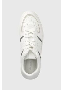 Aldo buty Drishtia kolor biały. Nosek buta: okrągły. Zapięcie: sznurówki. Kolor: biały. Materiał: guma #5