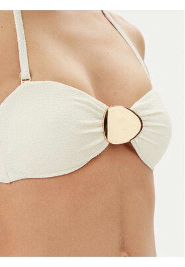 Hunkemöller Góra od bikini Cabo 301958 Biały. Kolor: biały. Materiał: syntetyk