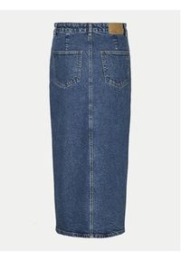 Vero Moda Spódnica jeansowa Veri 10295731 Niebieski Regular Fit. Kolor: niebieski. Materiał: bawełna #2