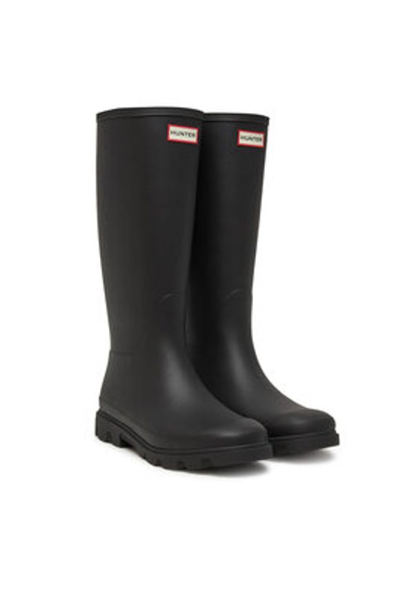 Hunter Kalosze Downpour Tall HFRM0001251 Czarny. Kolor: czarny. Materiał: guma