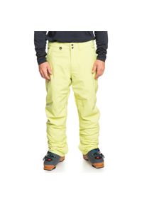 Quiksilver - Spodnie śnieżne dla Mężczyzn ESTATE. Kolor: zielony. Materiał: poliester. Sezon: zima. Sport: narciarstwo