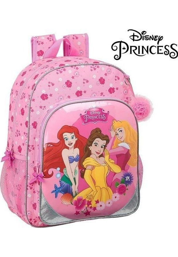 Princesses Disney Plecak dziecięcy Princesses Disney Express Yourself Różowy (33 cm). Kolor: różowy. Wzór: motyw z bajki