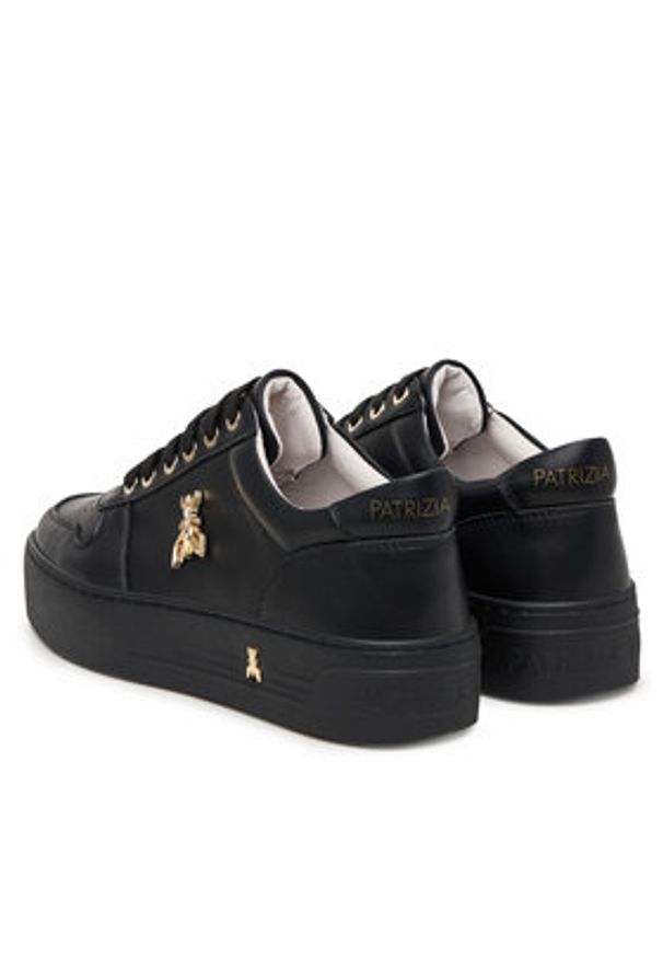 Patrizia Pepe Sneakersy PPJ909.27 Czarny. Kolor: czarny. Materiał: skóra