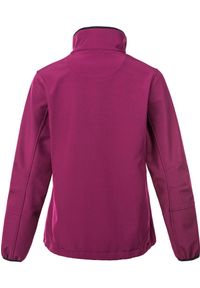 Softshell damski Whistler Covina. Kolor: wielokolorowy, różowy, brązowy, szary, fioletowy. Materiał: softshell