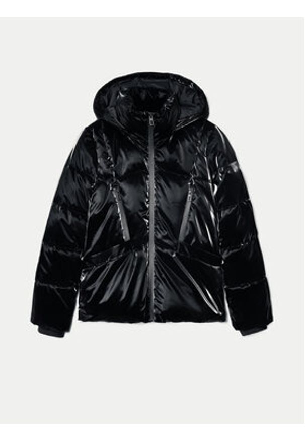 Desigual Kurtka zimowa Flam 24WWEWBP Czarny Regular Fit. Kolor: czarny. Materiał: syntetyk. Sezon: zima