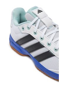 Adidas - adidas Buty halowe Stabil Jr IE1087 Biały. Kolor: biały. Materiał: mesh, materiał #3