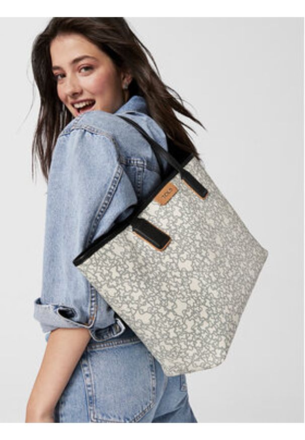 Tous - TOUS Torebka Capazo Xl. K Mini 2000899946 Beżowy. Kolor: beżowy. Materiał: skórzane