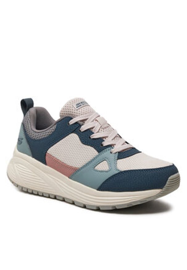 skechers - Skechers Sneakersy Bobs Sparrow 2.0-Retro Clean 117268/BLMT Niebieski. Kolor: niebieski. Materiał: skóra