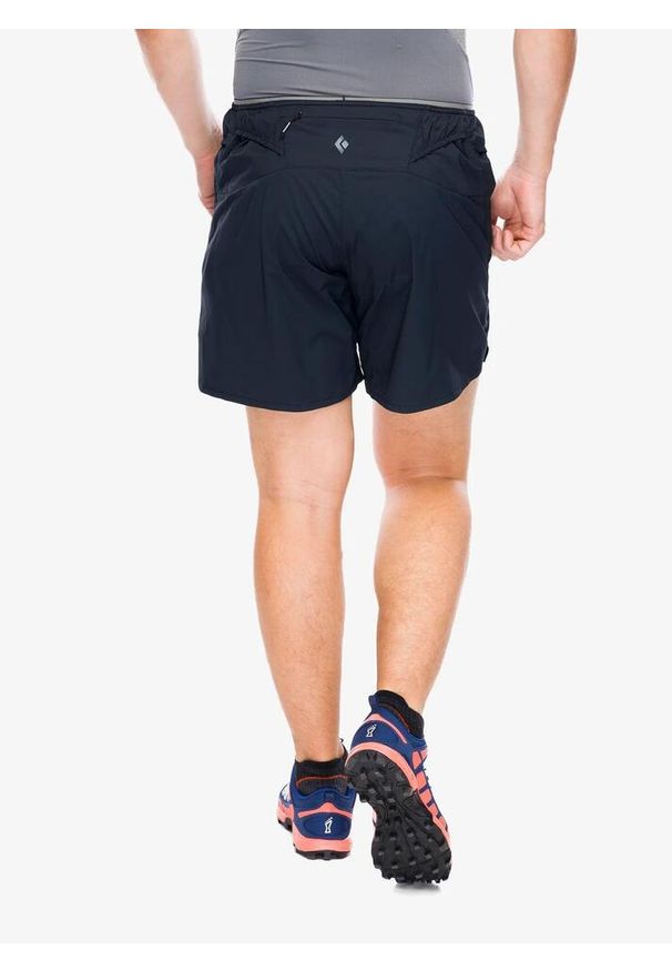 Spodenki do biegania męskie Black Diamond Distance Shorts. Kolor: czarny