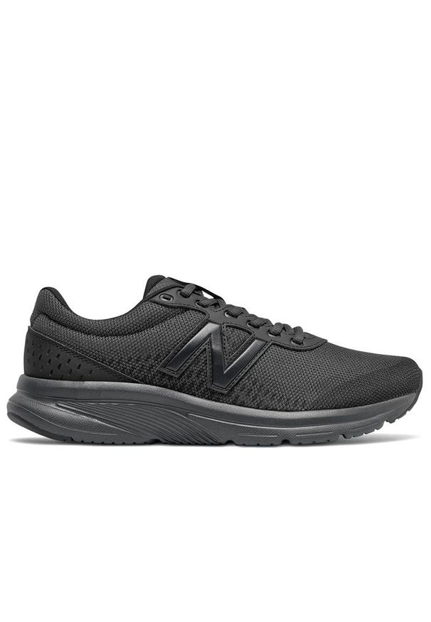 Buty New Balance M411LK2 - czarne. Kolor: czarny. Materiał: guma, syntetyk, materiał. Szerokość cholewki: normalna. Sport: fitness