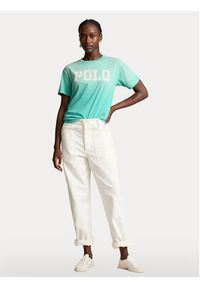 Polo Ralph Lauren T-Shirt 211935591003 Zielony Regular Fit. Typ kołnierza: polo. Kolor: zielony. Materiał: bawełna #2