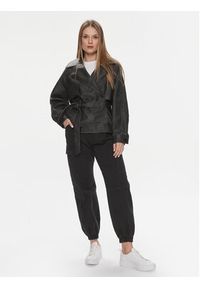 Noisy may - Noisy May Kurtka z imitacji skóry Romy 27028692 Czarny Regular Fit. Kolor: czarny. Materiał: skóra #5