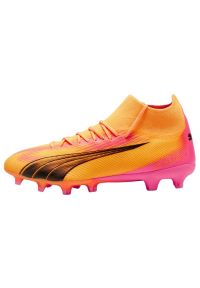 Buty piłkarskie Puma Ultra Pro FG/AG M 107750 03 pomarańczowe. Kolor: pomarańczowy. Szerokość cholewki: normalna. Sport: piłka nożna #2