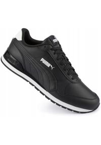 Puma - Damskie buty sportowe sneakersy czarne PUMA ST RUNNER v2 FULL. Kolor: czarny