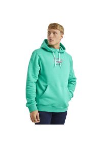 Bluza z kapturem Nautica Vancouver OH Hoody, Mężczyźni. Typ kołnierza: kaptur. Kolor: zielony. Materiał: materiał, bawełna