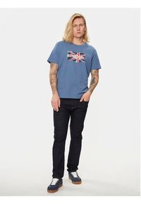 Pepe Jeans Jeansy PM207388 Granatowy Slim Fit. Kolor: niebieski #5